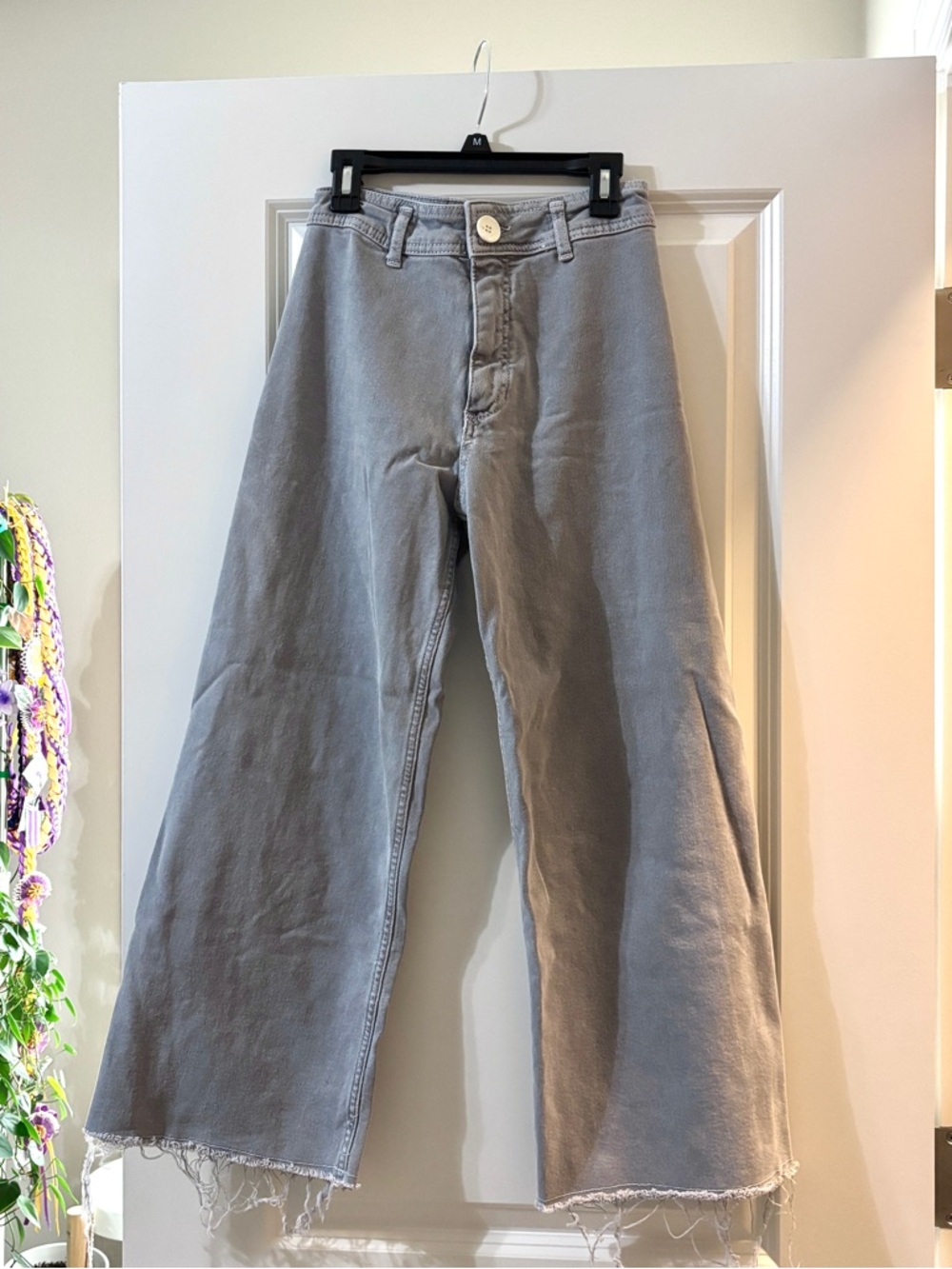 ZARA Kid’s High-waisted Wide, Straight Leg Pants